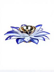 <b>Lotus</b> Kamal Brass Diya Oil <b>Lamp</b> Stand Decorative Flower Deepak for Pooja Room Home Temple Diwali Festival Decoration Traditional - Product Image 5