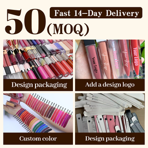 Lipstik Cair Matte Tahan Air 6.5g, Pigmentasi Tinggi 53 Warna, Vegan, Mineral, Logo Kustom, Label Pribadi Wanita, Grosir - Product Image 3