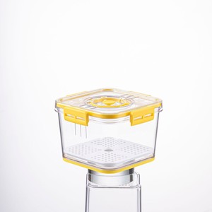 Nhà bếp tổ chức Tủ đông Hộp tủ lạnh đặt vuông thực phẩm lưu trữ container cho Trái Cây Rau Cá Giữ tươi Stackable - Product Image 6