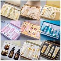 Kit Facial Marque Privée ODM OEM Usine, Sérum Crème Bio Éclat & Blanchissant, Produits de Soin Visage Beauté
