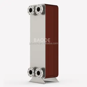 BL600 High Heat Transfer Efficiency Stainless Steel Brazed Plate Heat Exchanger for Alcohol Fermentation