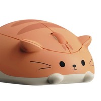 Cheerdots 2 Mouse Udara Lepas Pasang Nirkabel dengan Touchpad, Mouse Saku All-in-one, Mouse Gaming yang Dapat Disesuaikan