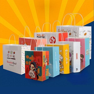 Favourite Kraft Paper <b>Bread</b> <b>Bags</b> Wholesale Paper <b>Bags</b> For Cookies White Paper <b>Bag</b> With Logo Print - Product Image 1