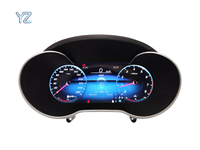 Tableau de bord numérique LCD 12,3 pouces YZ Car pour Mercedes Benz CLA CLS GLA GLB GLC GLE GLK ML SL SLK
