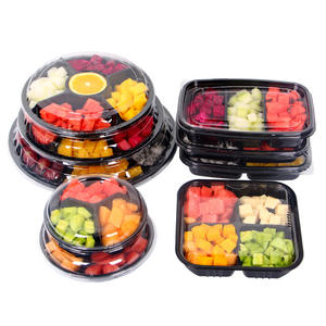 Caixa de Embalagem Plástica Retangular Transparente <span class=keywords><strong>PET</strong></span> para Alimentos, Descartável, para Salada de Frutas, Doces e Confeitaria – Atacado - Product Image 6