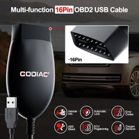 Cable de Diagnóstico Godiag GD101 J2534 OBD2 Passthru con Soporte de Modo ELM327 para Civic y Mazda - Inglés