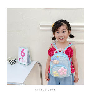 Kinder Pailletten Tasche Prinzessin Perle Rucksack Kindergarten Nette Mädchen lässige Tasche - Product Image 5