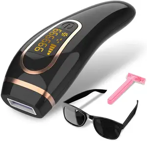 2022 new ice cooling portable handheld IPL handset at home use permanent laser hair removal IPL machine