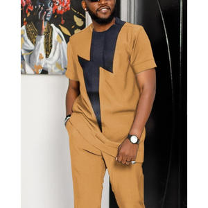 Neue Herren Rundhals ausschnitt Kurzärmlige bedruckte Oberhemd hose Lässiges 2-teiliges Set Sehe Fashion - Product Image 6