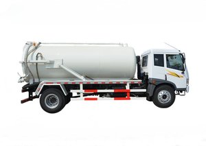 Camión de Succión de Aguas Residuales Jiefang 4*2 de 5 Metros Cúbicos, Diésel, con Transmisión Manual, en Venta - Product Image 2