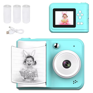 Câmera Instantânea para Crianças com Tela HD de 2.4 Polegadas e 32GB, Vídeos em 1080P, Presentes para Aniversários e Festivais, Brinquedos de Câmera Digital - Product Image 1