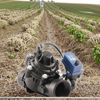 Vanne solénoïde pneumatique intelligente HY pour l'irrigation, le jardin, la pelouse, l'agriculture, avec télécommande sans fil à impulsions pneumatiques pour le contrôle de l'eau