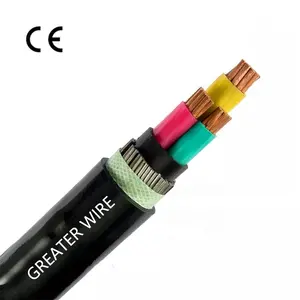 Manufacturers 2 3 4 5 Copper Core 16mm 25mm 35mm 50mm 120mm 185mm 240mm SWA Armoured Underground XLPE Power Cable