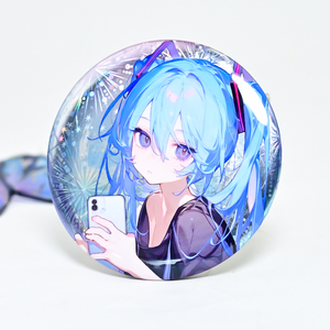Khuyến mại Anime tùy chỉnh tấm thiếc huy hiệu với in kỹ thuật số Vòng Holographic thiết kế an toàn <span class=keywords><strong>Pin</strong></span> & tùy chỉnh kích thước tùy chọn - Product Image 5