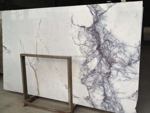 Nouvelle conception de marbre <span class=keywords><strong>blanc</strong></span> Bianco Lilac de Turquie pour mosaïque artistique, carrelage mural, dalle de sol, plan de travail, escalier - Product Image 2