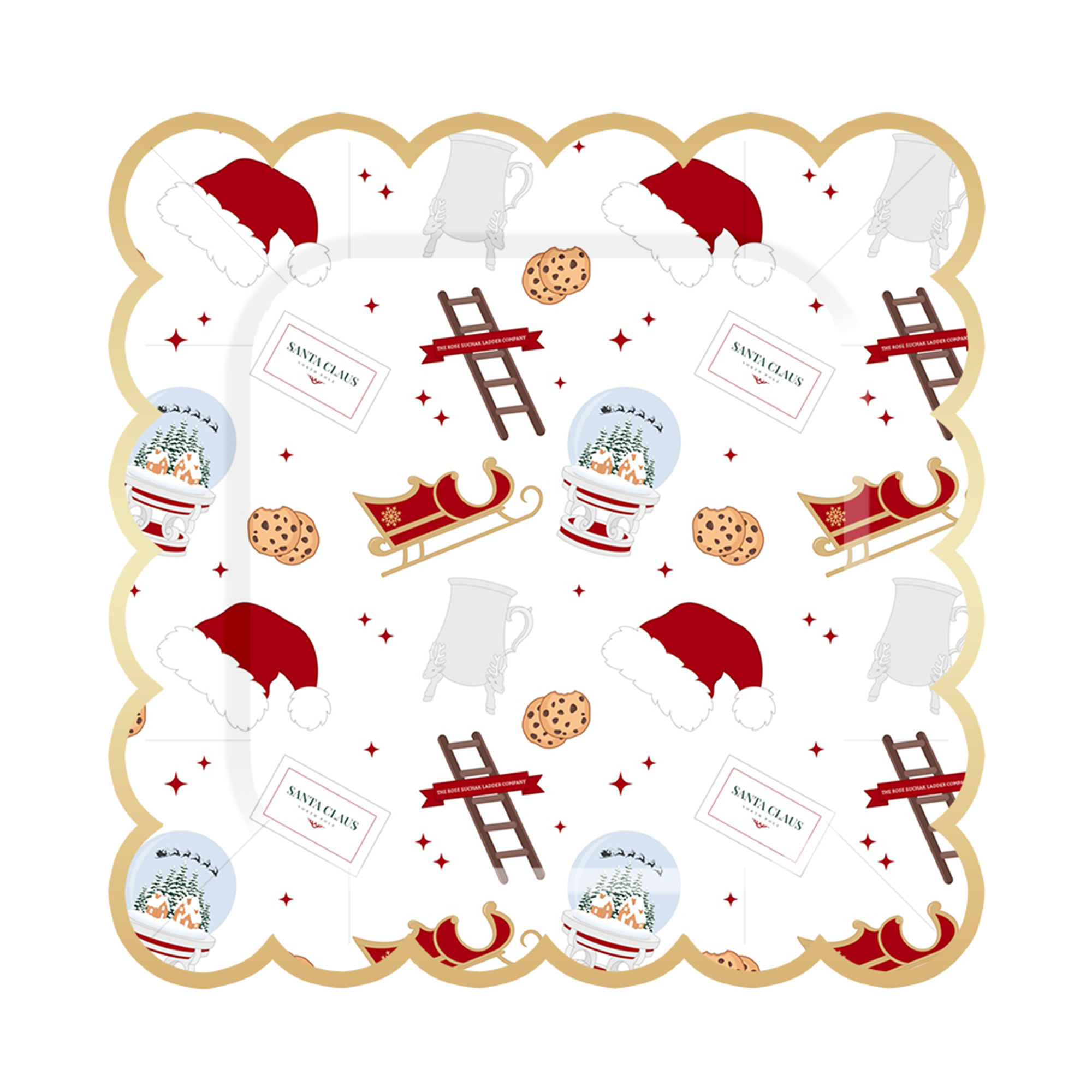 8.5 inch paper plate*8 pcs