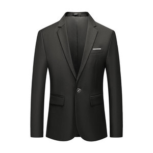 Veste <span class=keywords><strong>de</strong></span> <span class=keywords><strong>costume</strong></span> fine pour homme, style jeune, printemps-automne, à un bouton, coupe ajustée, décontractée et habillée, <span class=keywords><strong>grande</strong></span> <span class=keywords><strong>taille</strong></span> - Product Image 6