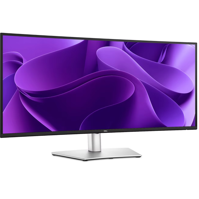 NEW Del1 P3425WE 34inch 4K USB-C Hub Wide Monitor WQHD Screen with RJ45 Port Ethernet 90W Power Transmission 100Hz Monitor
