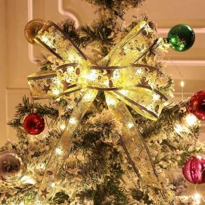 <span class=keywords><strong>2025</strong></span> Mới Trong Nhà Chuỗi Cổ Tích Ánh Sáng Cây Giáng Sinh Trang Trí Ribbon Xmas Bow Ánh Sáng B/O Hoạt Động Cho Lễ Phục Sinh Kỳ Nghỉ - Product Image 3