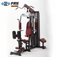 Équipement de fitness multi-gym en acier FRS pour usage domestique, entraîneur multifonction complet, capacité de charge de 300 kg