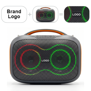 Enceinte portable 40W pour divertissement à domicile avec lumières LED RGB, USB, <span class=keywords><strong>carte</strong></span> TF et radio FM - Product Image 2