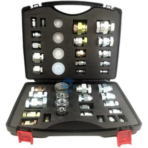 Ekskavatör hidrolik pompa bakım basıncı test ölçüm cihazı dağıtım valfi yürüyüş boru hattı basınç fiş seti - Product Image 4