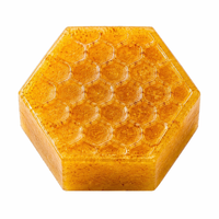 Savon Artisanal au Curcuma et Miel, Éclaircissant, Unifiant le Teint, Hydratant, Nourrissant, pour Visage et Corps, Usage Quotidien, OEM