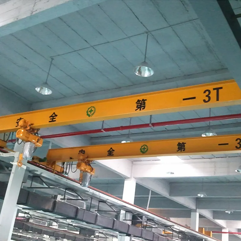 VANBON derek jembatan overhead 2 ton 5 ton 10 ton Eropa single girder ganda overhead crane overhead