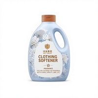 Lessive liquide assouplissante Full Bleed Mist Blue OEM pour vêtements, parfum longue durée, fraîcheur, produits de nettoyage