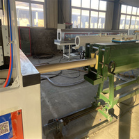 Ligne d'extrusion de tuyaux en plastique entièrement automatique pour la production de tubes en PVC, PP, PE, HDPE, PC, PS