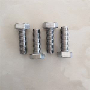 สลักเกลียวเหล็กกล้าคาร์บอนหัวหกเหลี่ยม DIN933 <span class=keywords><strong>M45</strong></span> M3ออกแบบได้ตามต้องการ - Product Image 6