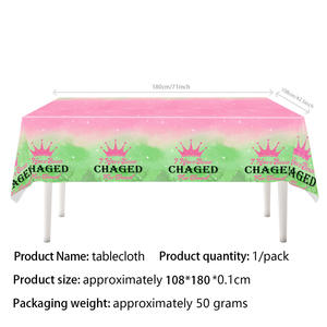 Nuevo en Existencia, Juego de Vajilla para Fiesta de Cumpleaños de Bruja Malvada, Diseño Mágico y Divertido, Platos de Papel Rosa/Verde - Product Image 6