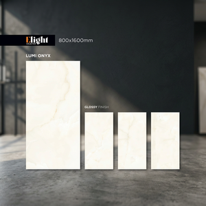 White Terrazzo Porcelain Floor Wall Tiles Vistaar 600x1200mm Glossy Polished Project Collection - Product Image 3