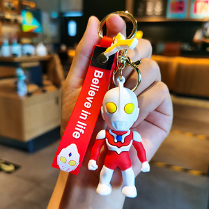 Portachiavi con Personaggio Anime Cartoon, Ciondolo Creativo a Forma di Bambola, Giocattolo in Silicone Stile Carino, Ciondolo per Borsa - Product Image 4