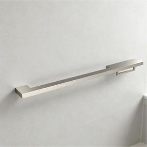 Set da Bagno in Acciaio Inox 304 Argento con <span class=keywords><strong>Design</strong></span> Personalizzato, Portasciugamani e Mensola con Barra Portasciugamani - Product Image 1