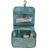 2024 Offre Spéciale Portable toilette douche stockage trousse de maquillage voyage sac de maquillage sacs à cosmétiques avec porte-brosse de maquillage