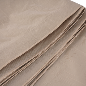 मिलियन 6*8 फीट 120 ग्राम हल्का भूरा लैमिनेटेड पीई लेपित तिरपाल सबसे अधिक बिकने वाला अनुकूलित डिजाइन वाटरप्रूफ पीई तिरपाल - Product Image 5