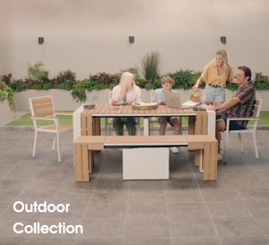 Fabricación de <span class=keywords><strong>Muebles</strong></span> de Exterior, Juego de Mesa y Sillas Transformables de Lujo para Jardín y Restaurante, para Venta en <span class=keywords><strong>Costco</strong></span> - Product Image 3