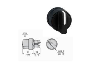 XB5AD24 2NC เทเลมาคาเนียสวิตช์เลือกความกลมกลืนกัน22มม. สีดำ600V IP66 10A สำหรับ - Product Image 5