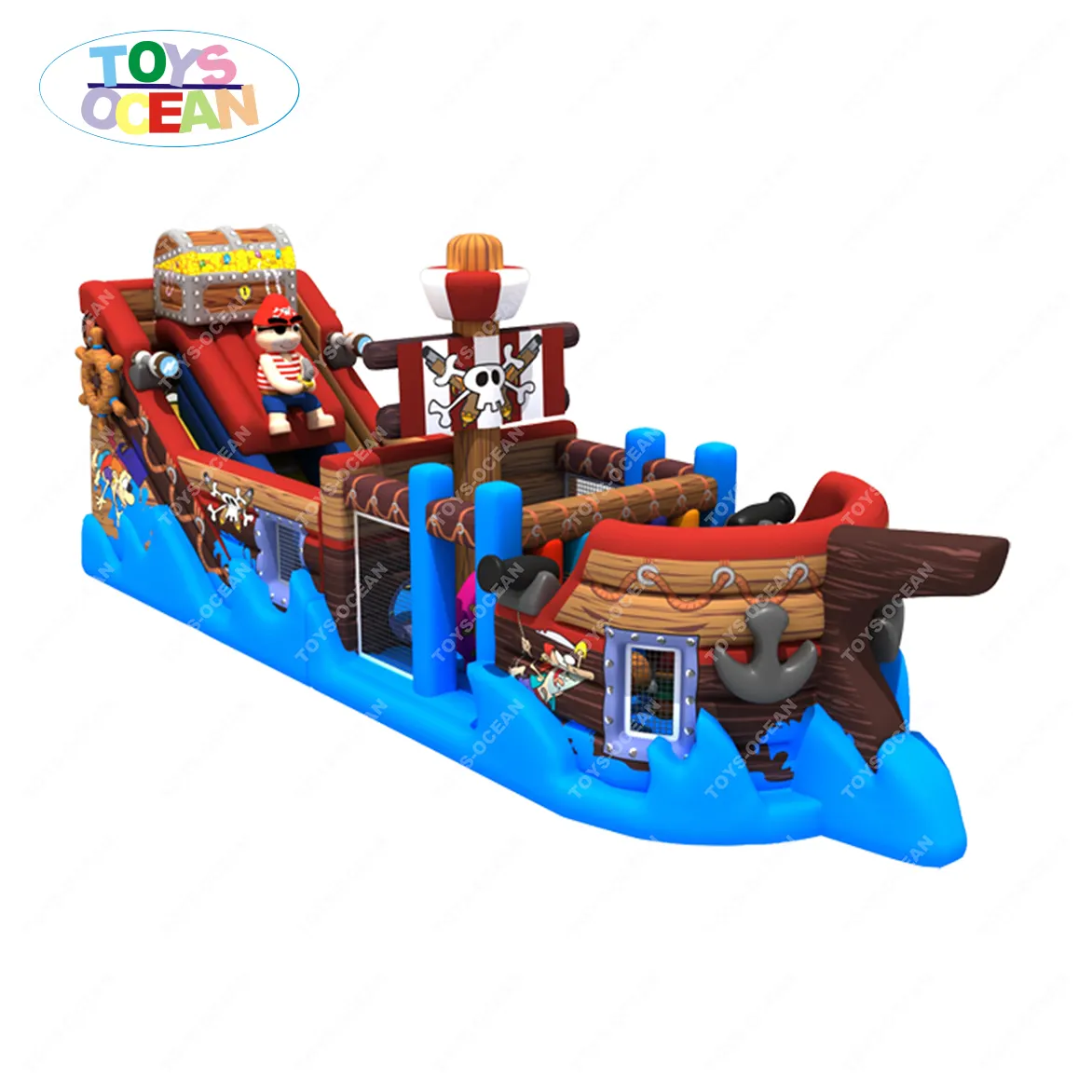 inflatable pirate jumping bouncy castle bouncer bounce house ship