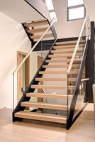 Escaliers en pierre artificielle modernes à double plaque DBM Custom Luxury, design écologique et durable, garantie 5 ans, installation DIY