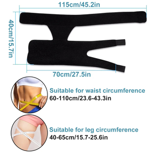 Soporte de Compresión para el Muslo para el Alivio del <span class=keywords><strong>Dolor</strong></span> del Nervio Ciático, para Articulaciones de la Cadera, Artritis, Soporte de Ingle, Protector de Pierna, Calentadores de Piernas, Nuevo - Product Image 6
