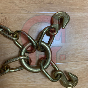 Hlm lớp 70 mạ kẽm J móc kéo chuỗi và t/J Combo với kẽm kết thúc 5/16in nhiệm vụ nặng nề kéo chuỗi với Đôi 15 inch J móc - Product Image 3