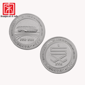 تصميم الشعار الخاص بك رخيصة الترويجي مخصص 3d تذكارية عملة سبائك الزنك يموت الصب النيكل معدن التحدي عملة - Product Image 1