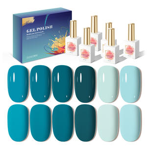 AILANUO professionnel UV Gel vernis aimant Kit ongles 6 couleurs LED Non toxique livraison gratuite personnalisable OEM marque ongles fournitures - Product Image 1