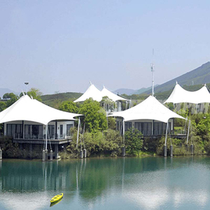 Tenda Safari in vetro Hotel Glamping Safari di lusso tenda Safari in vendita - Product Image 1