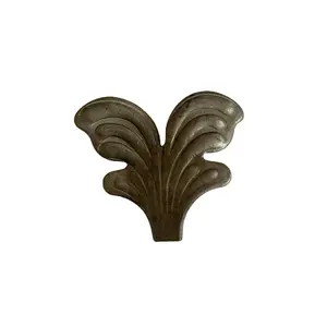 metal fence parts stamping leaves stamping leaves iron stamping metal flower