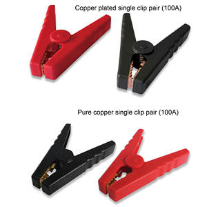 Высококачественные кабели для запуска автомобиля, утолщенные, из чистой меди, 100А, с зажимами типа «крокодил» - Product Image 2