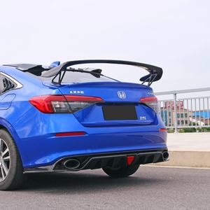 Produit populaire Welta Aspect fibre de carbone Installation non destructive Pare-chocs noir à boulons 11e génération pour Type R 2022 - Product Image 4