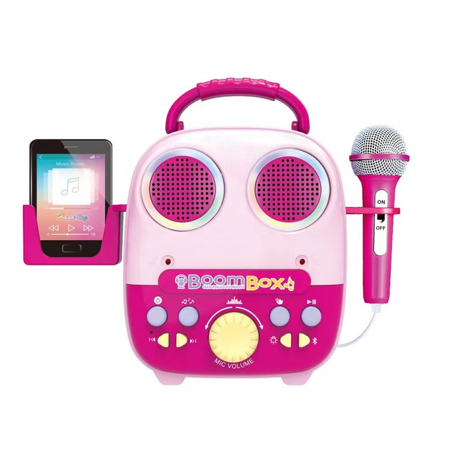 InMusical De Juguete Home Party KTV Karaoke Microphone Speaker Singing Toys Portable Karaoke Machine for Kids